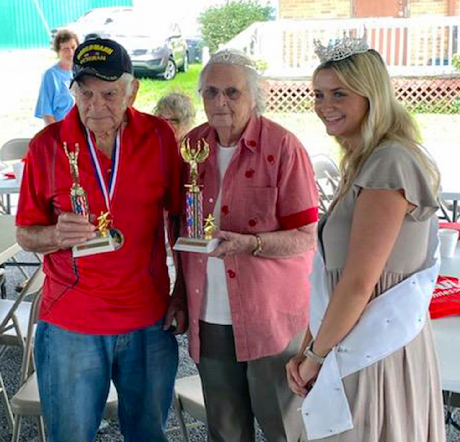 Swanger, Hurst crowned Senior King and Queen of County Fair